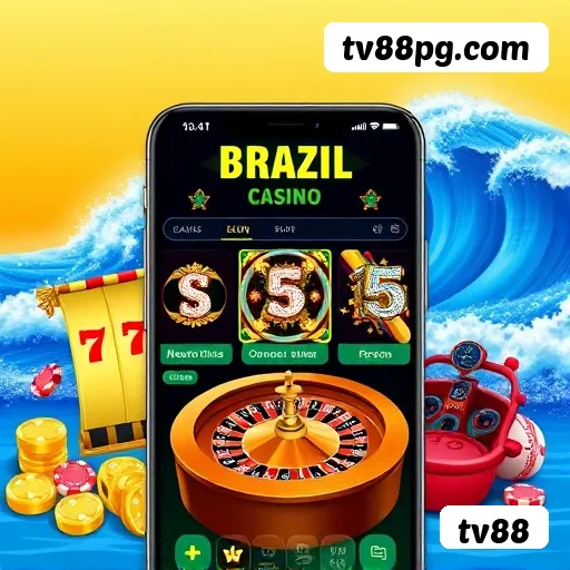 Aplicativo móvel tv88 para iOS e Android